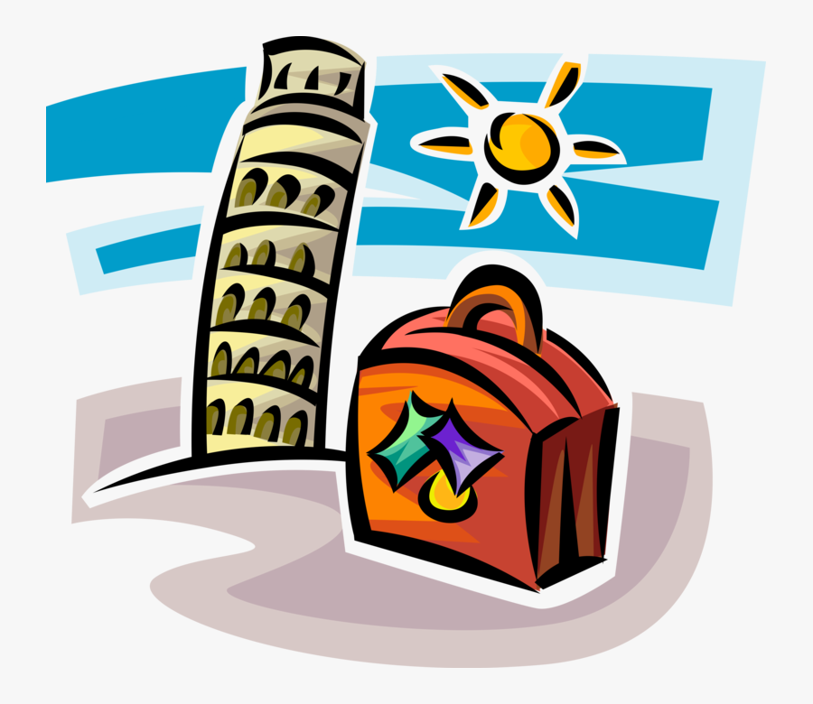 Transparent Leaning Tower Of Pisa Clipart, Transparent Clipart