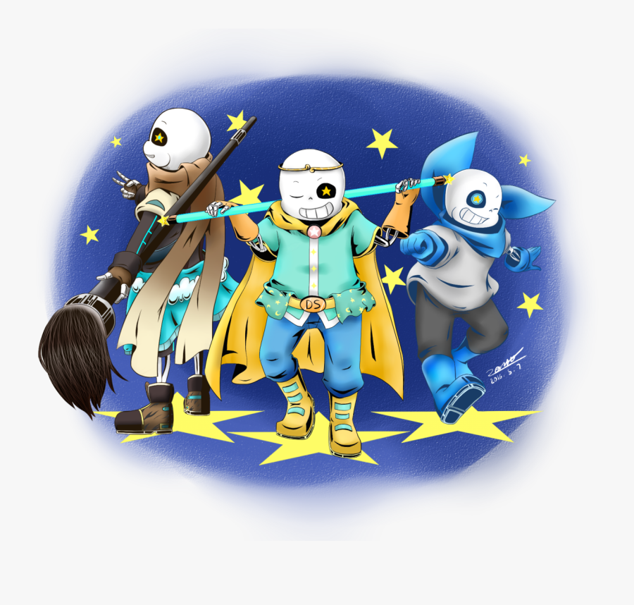 Stars Png Tumblr -the Star Sanses - We Are The Star Sanses, Transparent Clipart