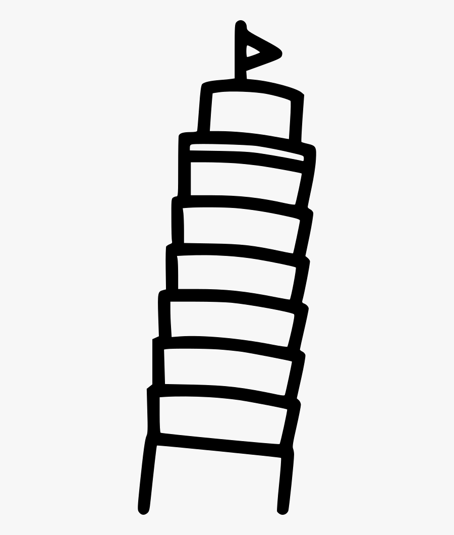 Leaning Tower Of Pisa Comments - Chair, Transparent Clipart