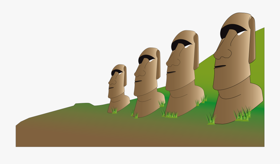Grass,art,hand - Easter Island Clip Art, Transparent Clipart