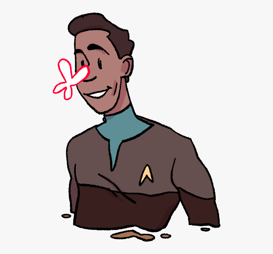 Julian Bashir Ds9 Star Trek Ds9* - Cartoon, Transparent Clipart