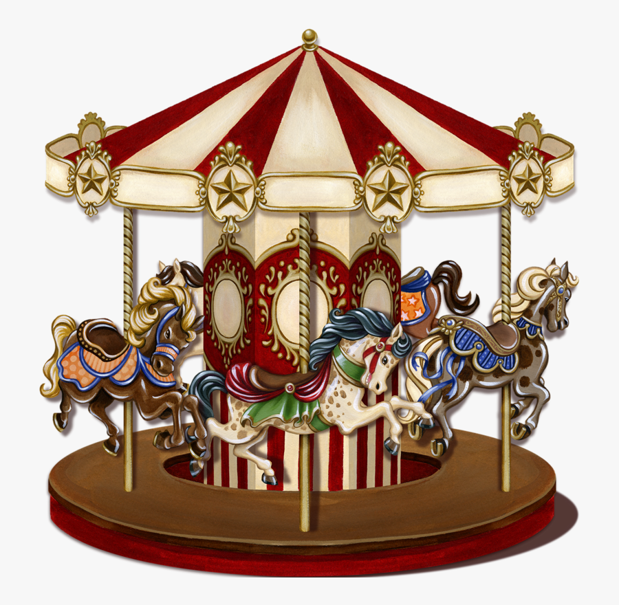 Merry Go Round Png, Transparent Clipart