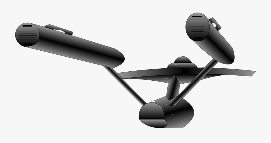 Star Trek Enterprise Original Cartoon Drawing - Star Trek Enterprise Vector Free, Transparent Clipart