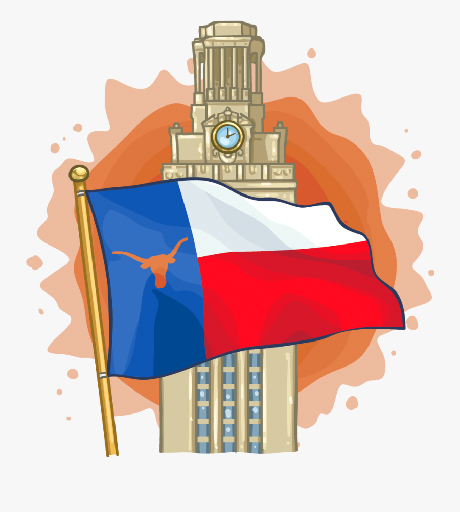Transparent Ut Longhorn Clipart - Ut Austin Tower Clipart, Transparent Clipart