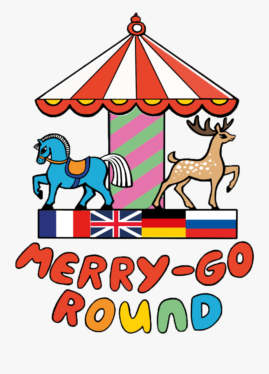 Kindersprachschule Merry Go Round, Transparent Clipart