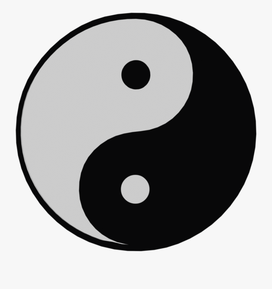 Yin And Yang, Transparent Clipart