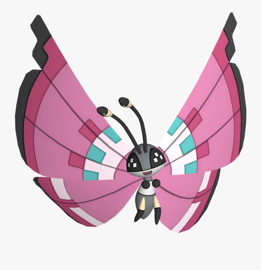 Vivillon Sfm, Transparent Clipart