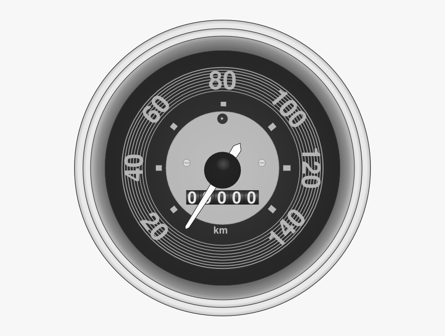 Speedometer Clip Art - Speedometer And Odometer Topic Class 7, Transparent Clipart