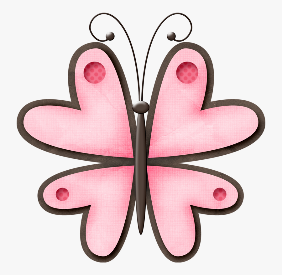 Transparent February Calendar Clipart - Butterfly, Transparent Clipart