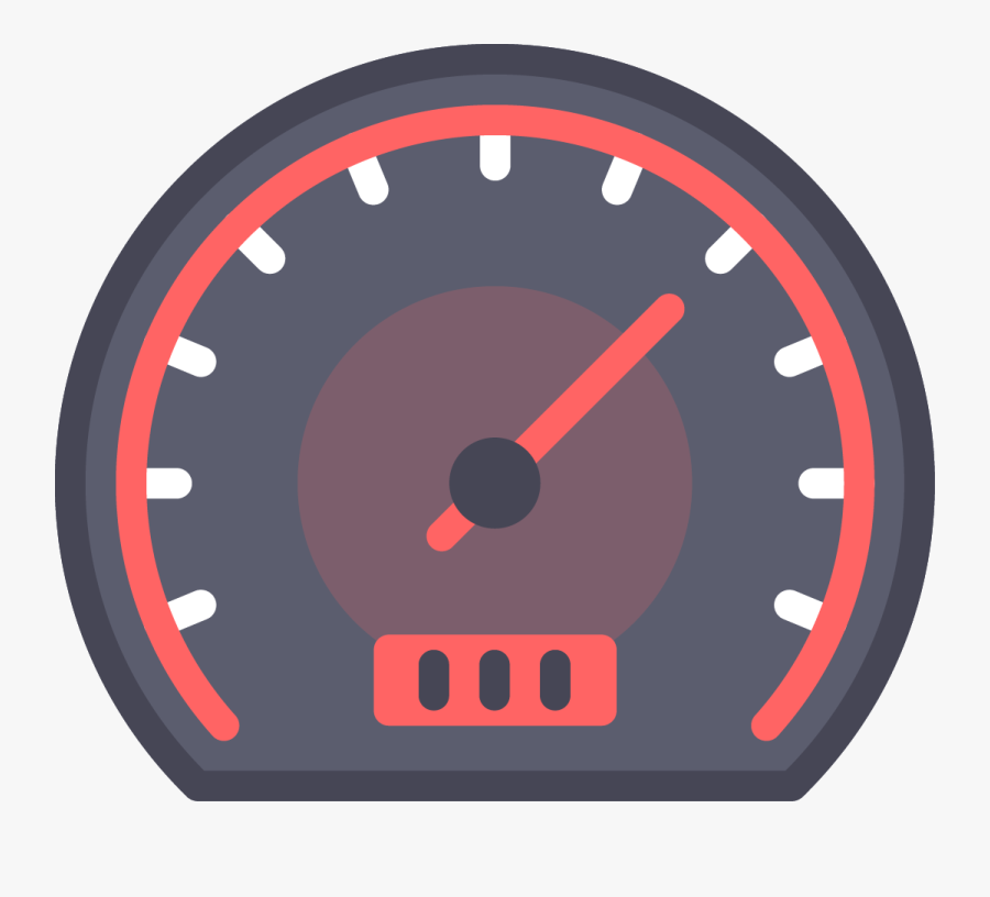 Icon Of A Seat Belt, Speedometer Icon - Speed Race Icon, Transparent Clipart
