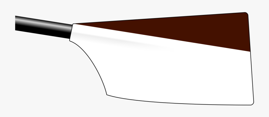 Brown University Boat Club Rowing Blade, Transparent Clipart