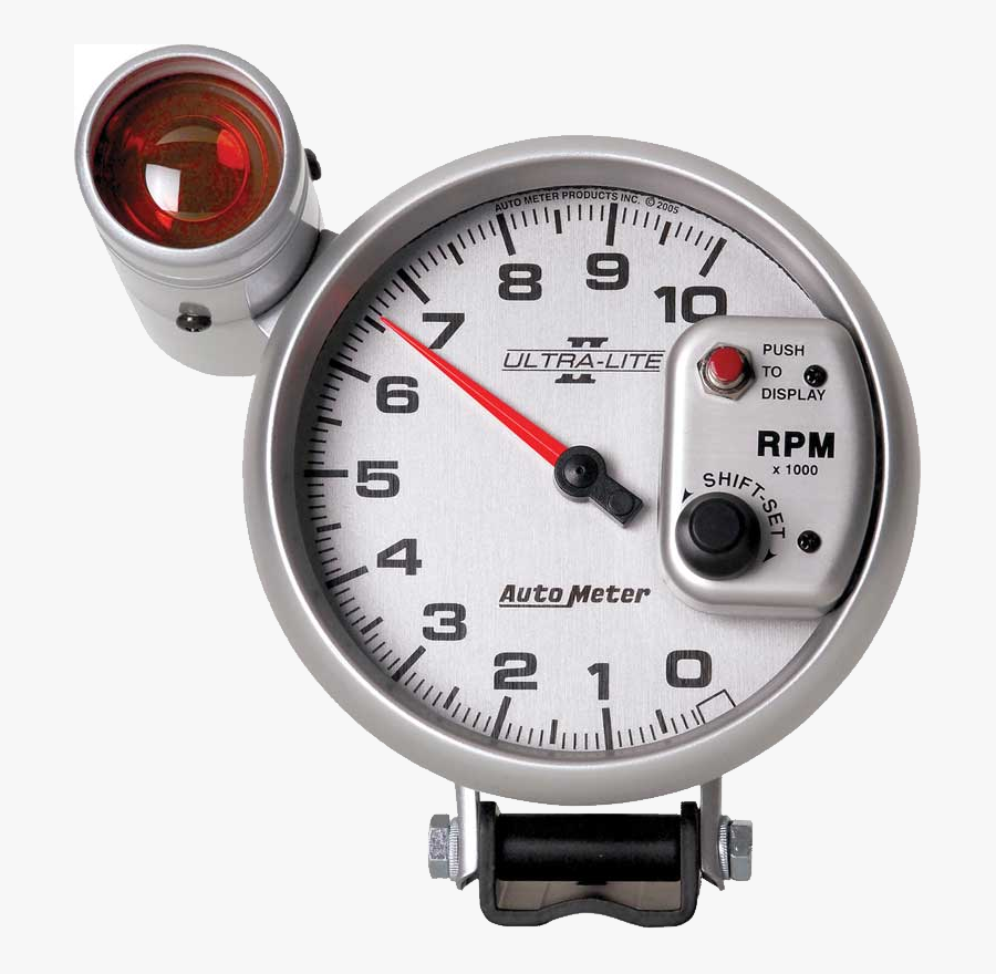 Speedometer Png - Autometer Ultra Lite 2, Transparent Clipart
