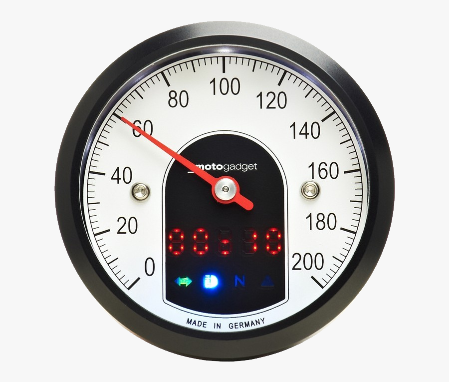 Speedometer Png - Motogadget Tiny Speedo, Transparent Clipart