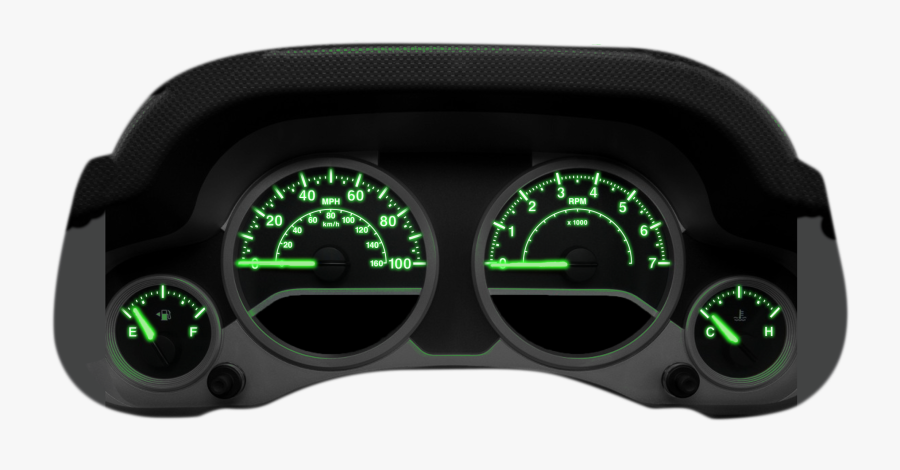 Clustergreen 1187kb Apr 04 - Speedometer, Transparent Clipart