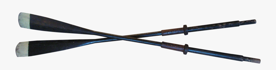 Clip Art Pair Of Early S - Rowing Oars No Background, Transparent Clipart