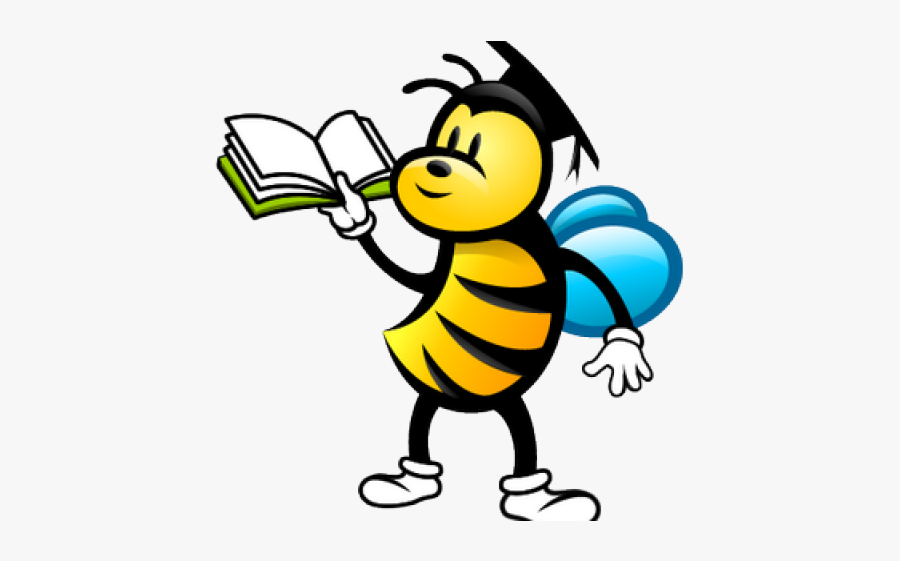 Bees Clipart Graduation - Graduation Busy Bee Clip Art, Transparent Clipart