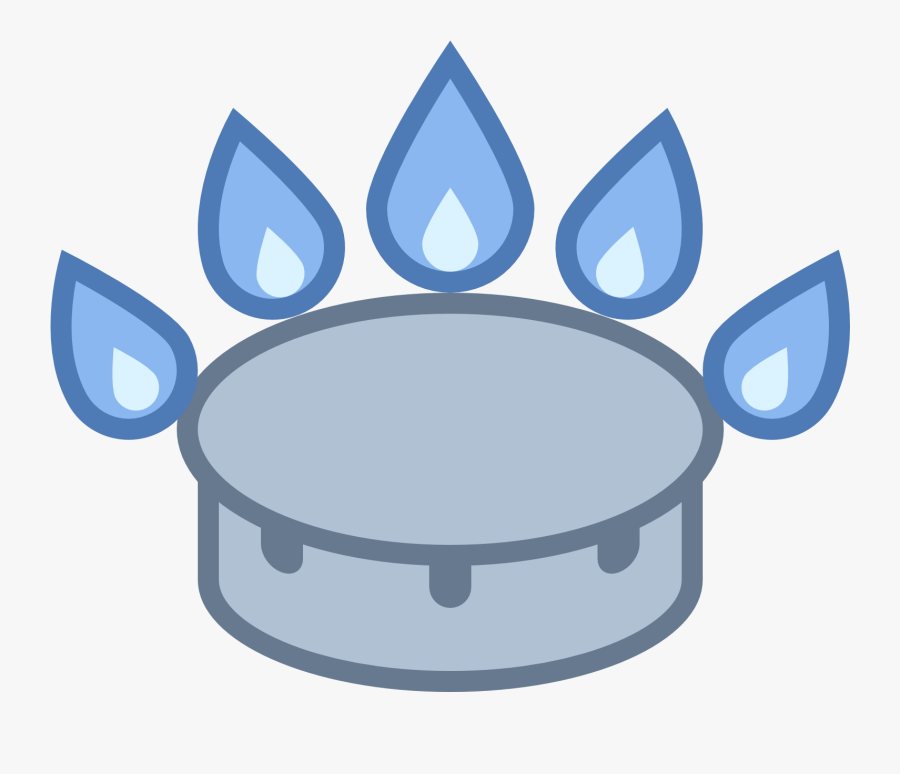 Transparent Gas Clipart - Gas Flame Cooking Icon, Transparent Clipart