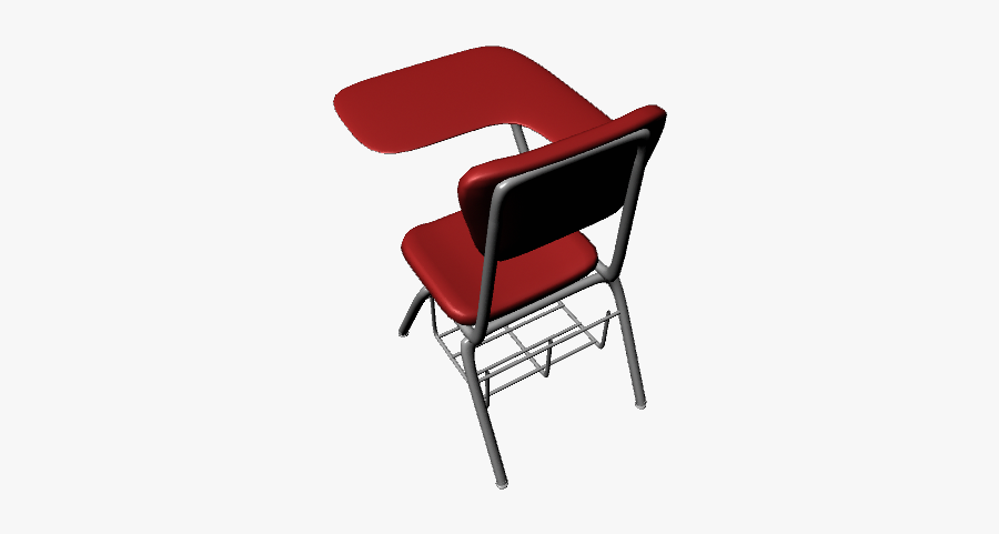 Back Of Student Desk, Transparent Clipart