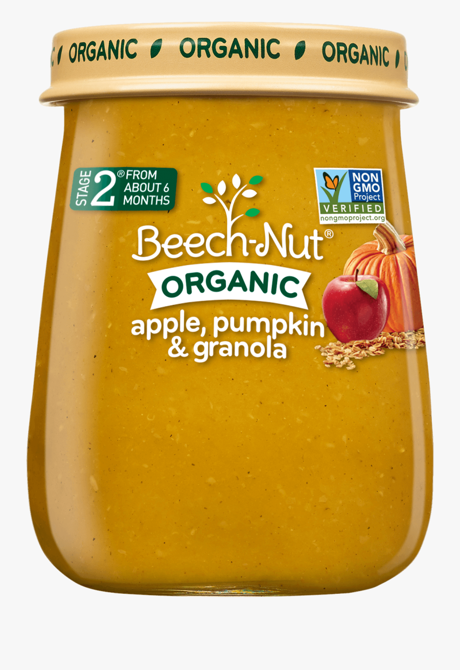 Organic Apple Pumpkin Granola Stage 2 Baby Food From - Beechnut Apple Pumpkin Granola, Transparent Clipart