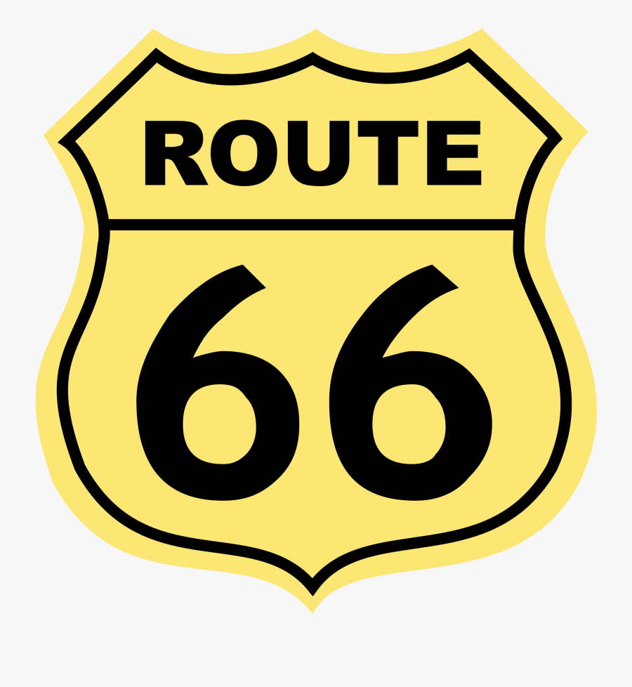 Route 66 Clipart - Amarillo Route 66 Logo Png, Transparent Clipart