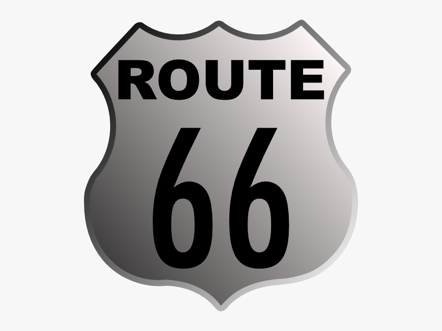 Route 66 Clip Art, Transparent Clipart