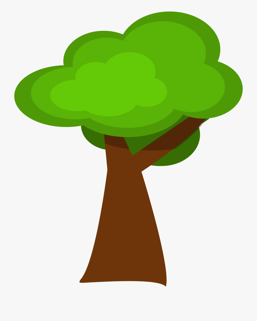 Animated Tree, Transparent Clipart