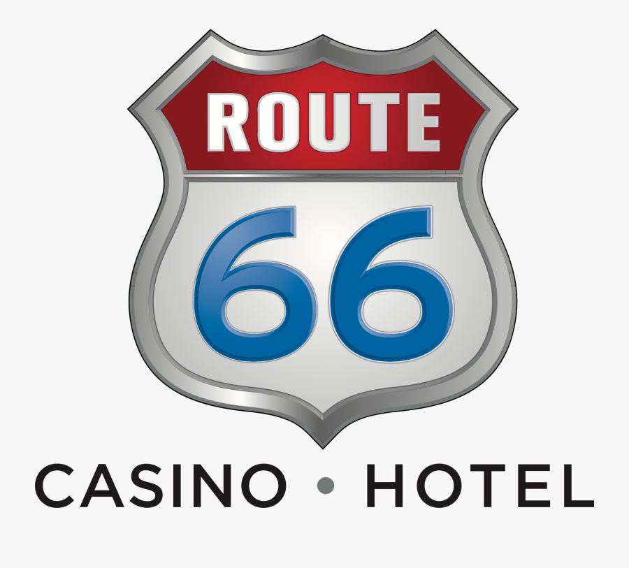 Route 66 Casino Hotel Logo, Transparent Clipart