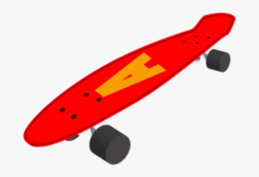Skateboard, Transparent Clipart