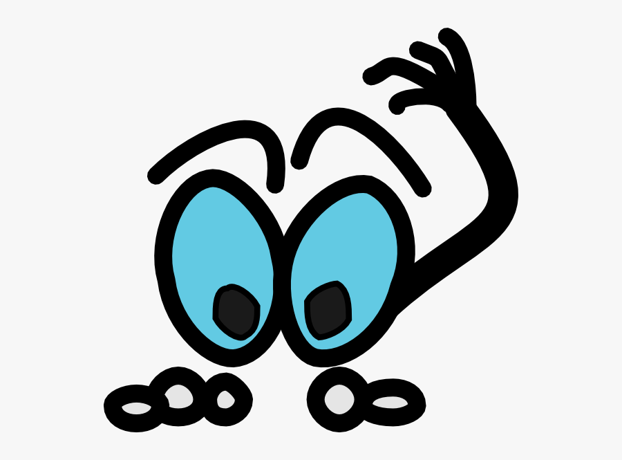 Figure Cyan Blue Clip - Thinking Clipart, Transparent Clipart