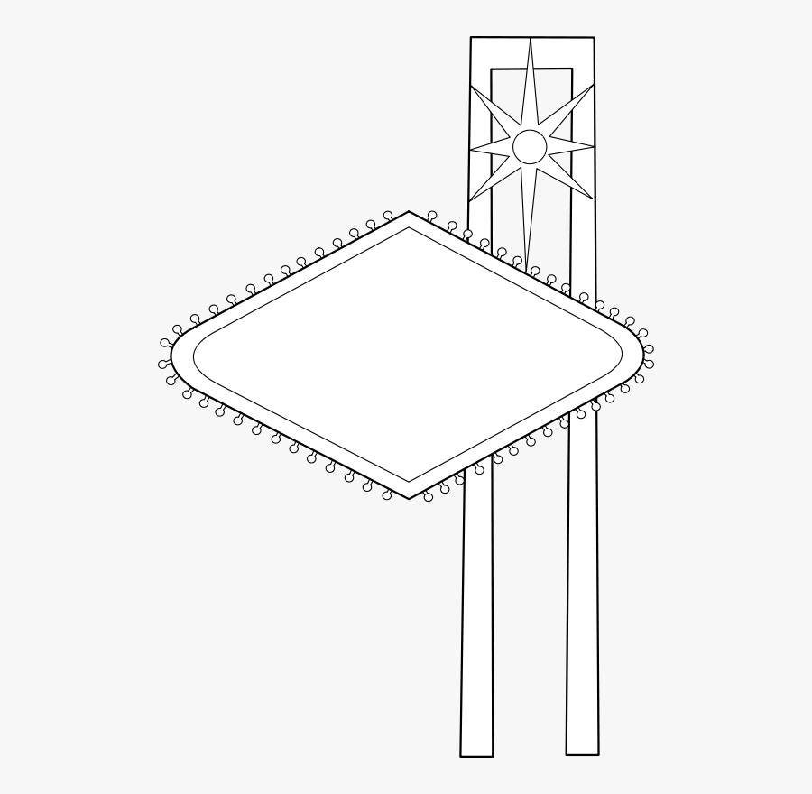 Roadside Sign - Sun, Transparent Clipart