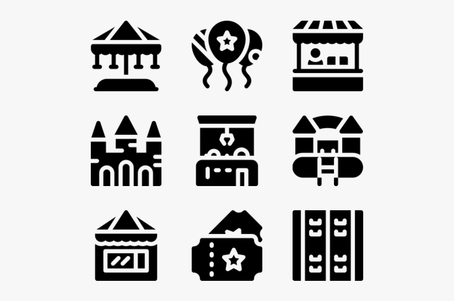 Amusement Park - Changes Icon, Transparent Clipart