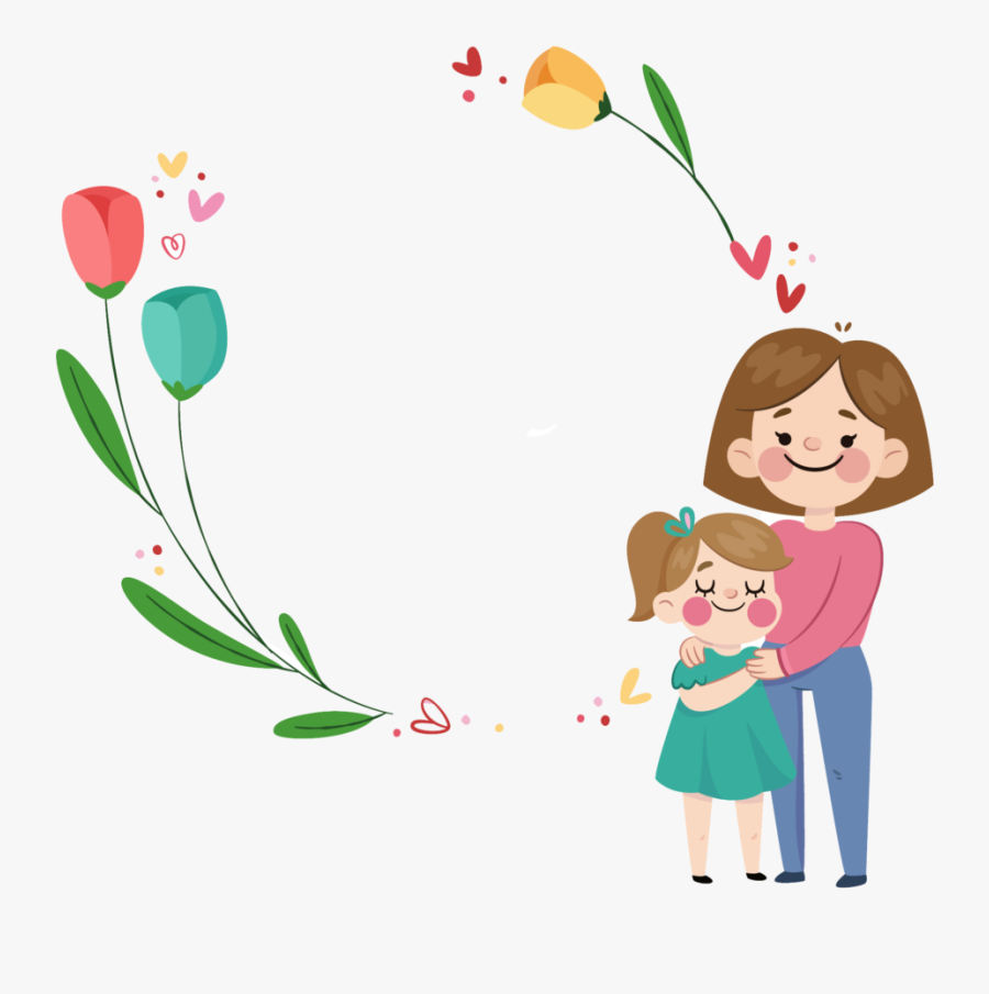 Free Mothers Day Png Vector - Mothers Day Vector Png, Transparent Clipart