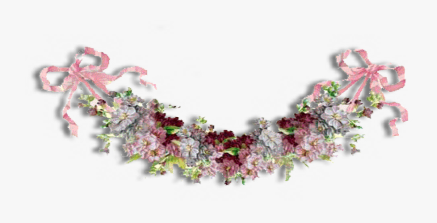 Transparent Christmas Garland - Christmas Garland Pink Png, Transparent Clipart