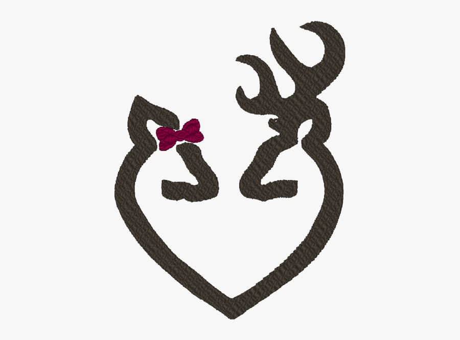 Deer Heart Clipart - Deer In Shape Of Heart, Transparent Clipart