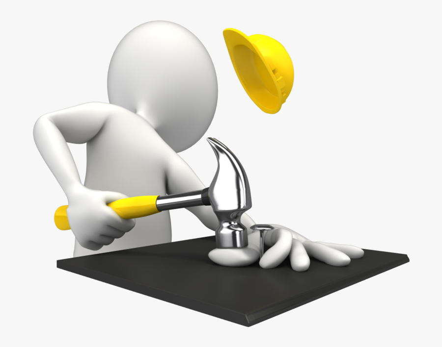 Larry Cragun Family And Genealogy Blog - Hammer Hitting Thumb Cartoon, Transparent Clipart