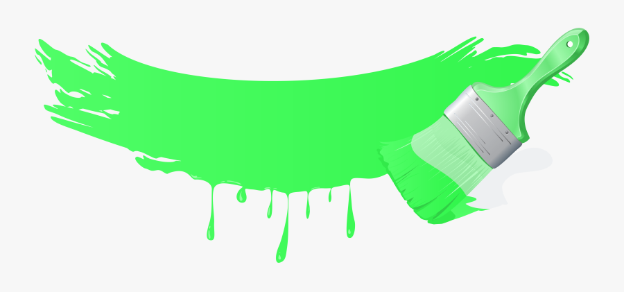 Join Paint The Town At Your Favorite Restaurant, Bar - Dripping Paint Brush Png, Transparent Clipart