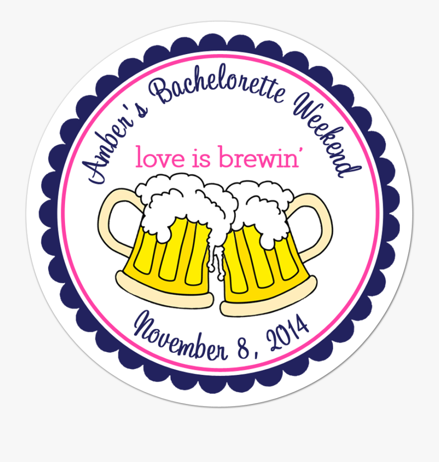 Transparent Beer Mugs Clipart - Kids Camping Party Thank You Tag, Transparent Clipart