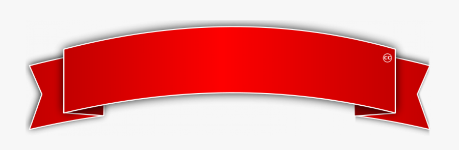Red Ribbon Banner Clipart With Regard To Red Banner - Ribbon Banner Clipart Red, Transparent Clipart