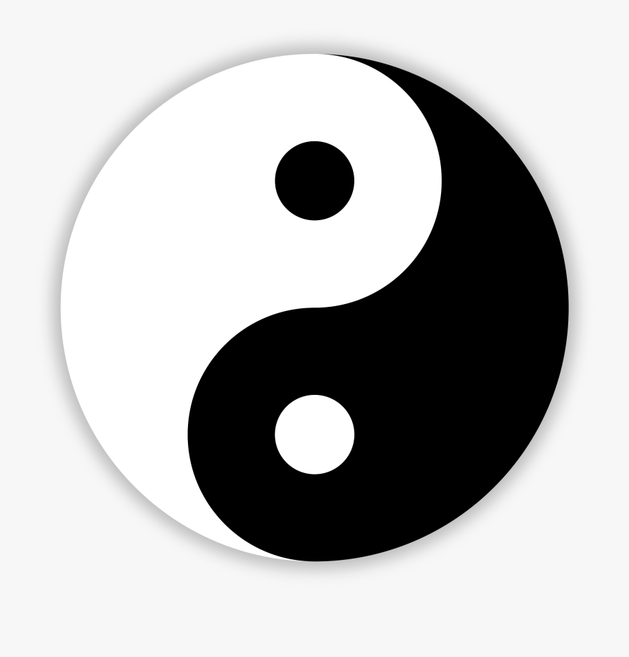 Yin And Yang - Yin And Yang Png, Transparent Clipart