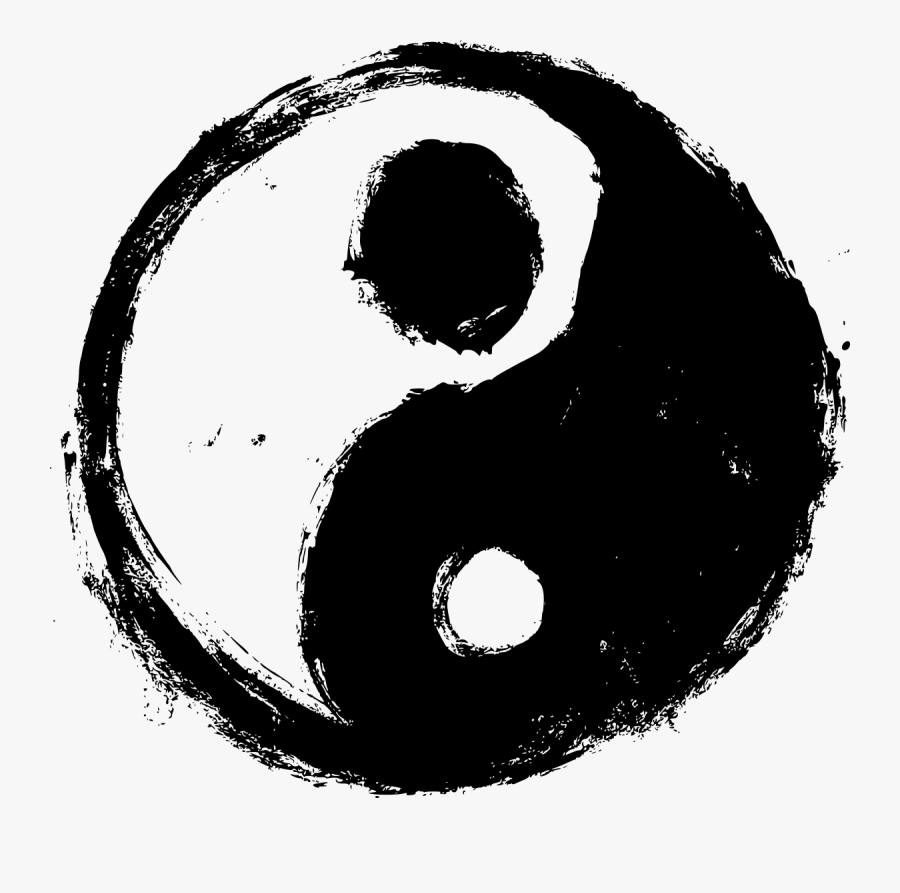 Transparent Yang Png - Yin And Yang Png, Transparent Clipart