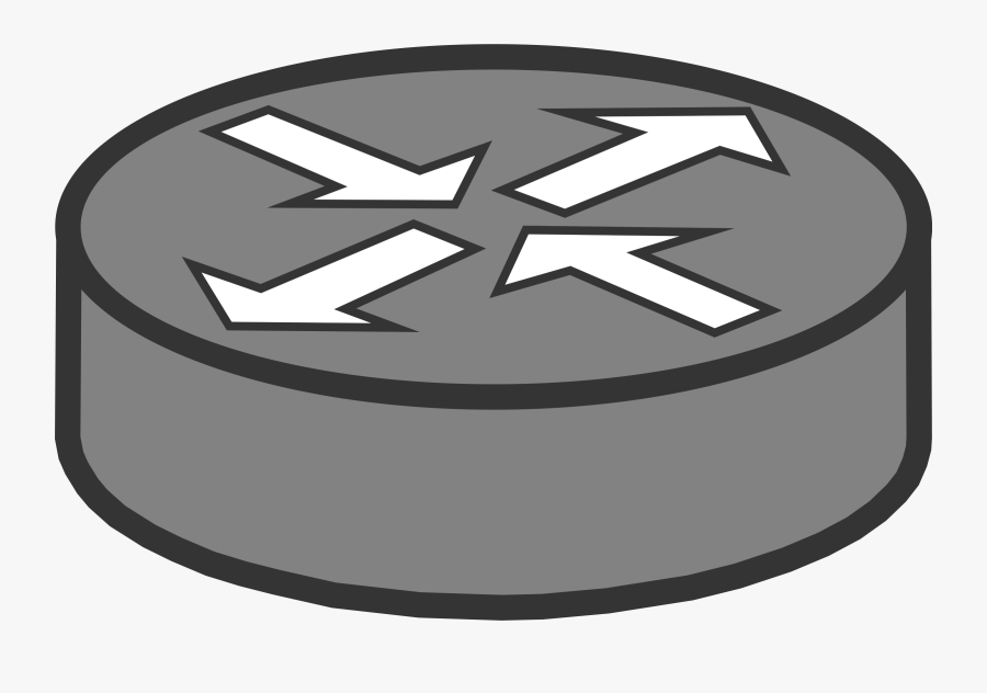 Clipart - Router Symbol - Router Symbol, Transparent Clipart