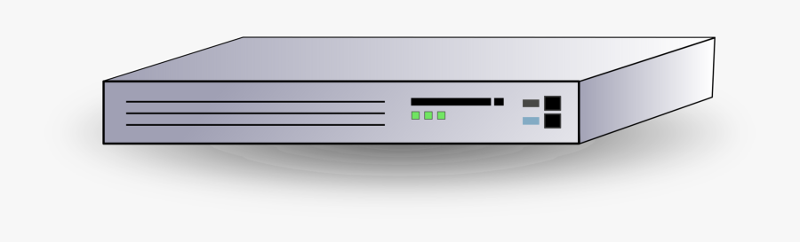 Computer Accessory - Network Router Clip Art, Transparent Clipart