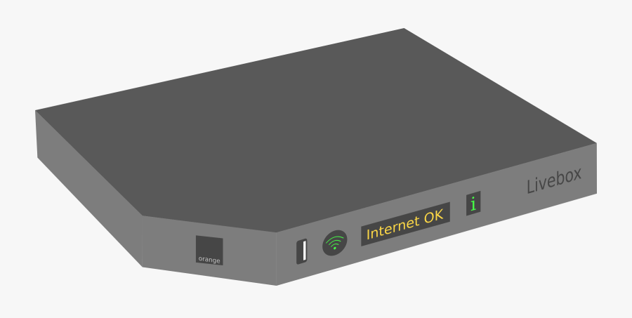 Electronics Device - Modem Clipart, Transparent Clipart