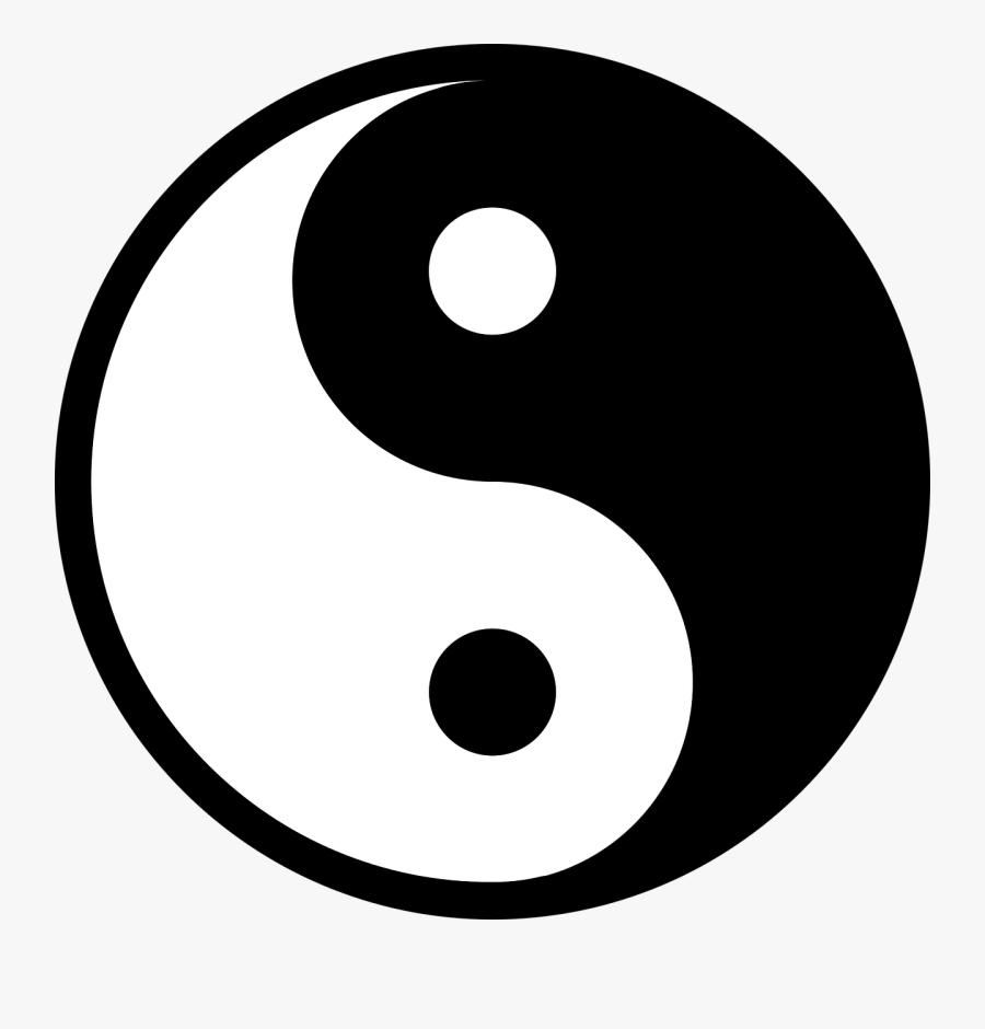 Yang Yin Yin Yang Free Picture - Yin Yang Hd, Transparent Clipart