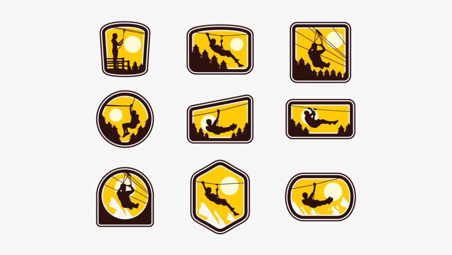 Clip Arts Zipline, Transparent Clipart