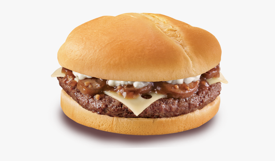 Mushroom Swiss Grillburger - Dairy Queen Mushroom Swiss Burger, Transparent Clipart