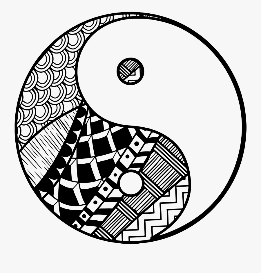 Yin Yang Png, Transparent Clipart