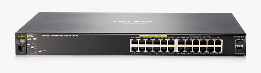 Network Hewlett-packard Switch Aruba Hewlett Enterprise - Hpe Aruba 2530 24g Switch, Transparent Clipart