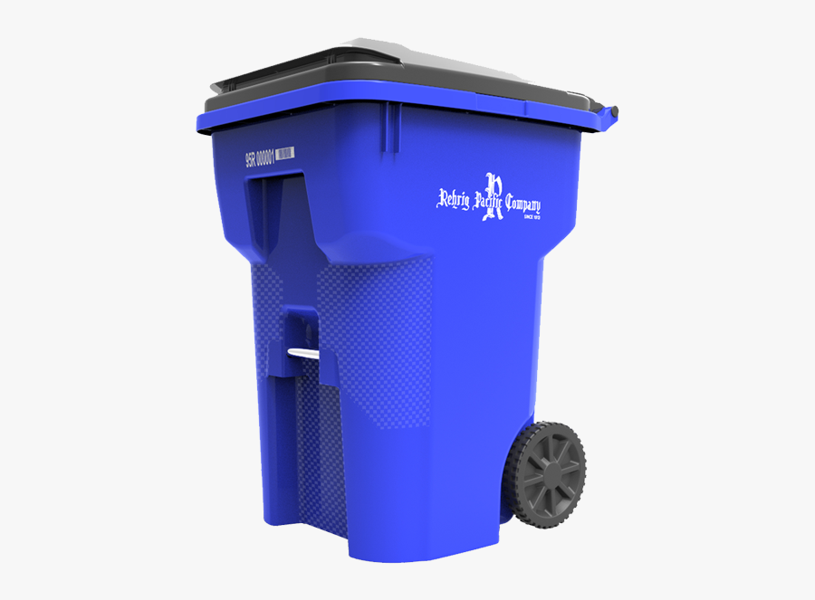 Recycling Bins - Rehrig Ev, Transparent Clipart