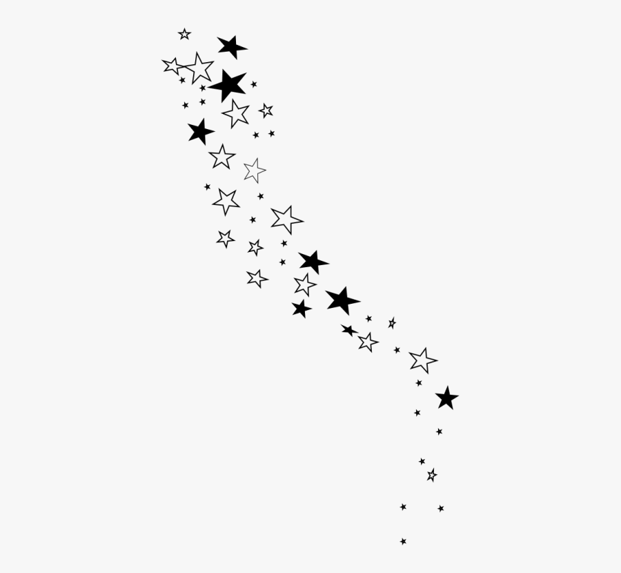 Black Stars Png - Unicorn Pumpkin Carving Stencils, Transparent Clipart